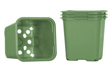 Plantepotter grønn 8 cm - 20 stk.